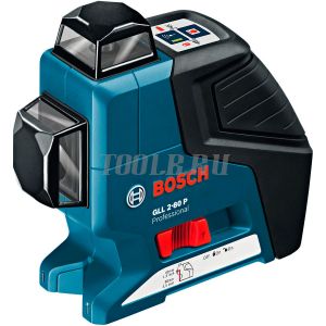 BOSCH GLL 2-80 P + вкладка под L-Boxx - лазерный нивелир