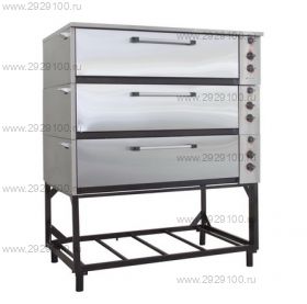 Шкаф жарочно-пекарный с пар. ЭШП-3с (у) нерж.сталь