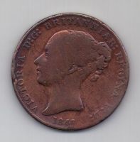 1/13 шиллинга 1841 г. Джерси