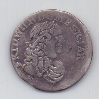 6 грошей 1683 г. Пруссия. Германия