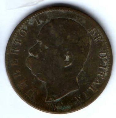 10 чентезимо 1894 г. Италия