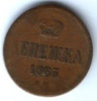 денежка 1863г. редкий год