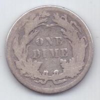 1 дайм 1883 г. США