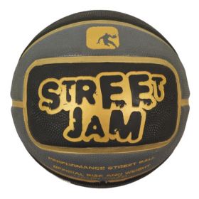 Баскетбольный мяч AND1 Street Jam black/grey/gold