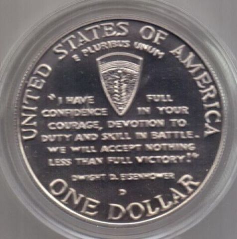 1 доллар 1993 D США UNC