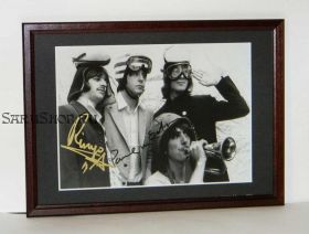 Автографы: Пол Маккартни, Ринго Старр. The Beatles