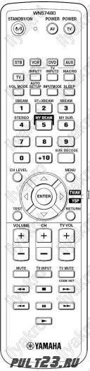 YAMAHA WN57480, WN57460, WN76730, YSP-600, HTY-760