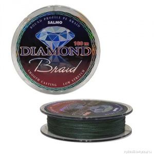 Леска плетеная Salmo Diamond BRAID Green (100м)