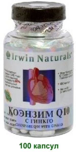 Коэнзим Q10 с Гинкго 60 капс