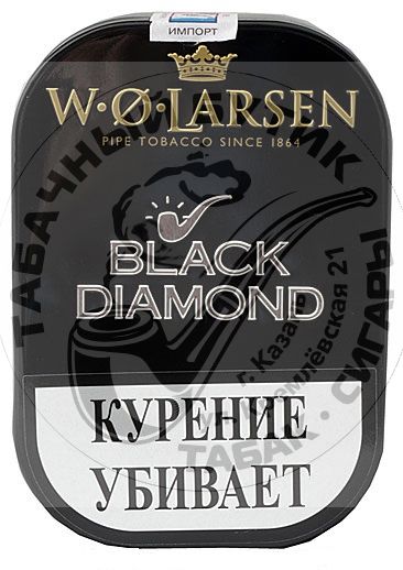 Табак W.O.LARSEN  BLACK DIAMOND 100гр