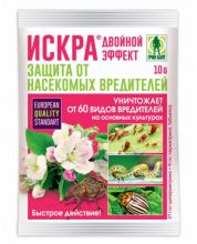 "Искра Двойной Эффект" 10г. таблетки от насекомых-вредителей.