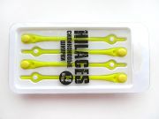 Cиликоновые шнурки для обуви Hilaces цвет Желтый/Желтый