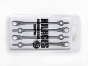 Cиликоновые шнурки для обуви Hilaces цвет Серый/Белый