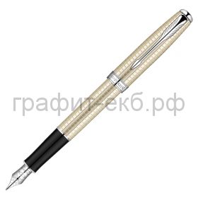 Ручка перьевая Parker Sonnet CT Sterling Silver S0912490