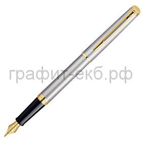 Ручка перьевая Waterman Hemisphere GT сталь/позолота 12010/S0920310