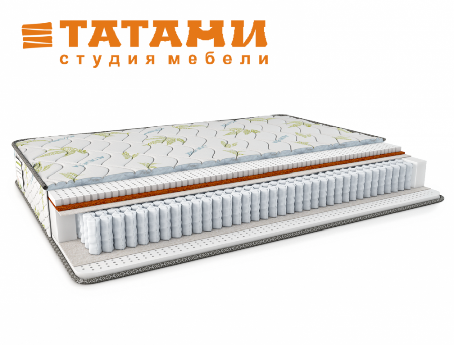 TATAMI Standart Mix Latex S1000 матрас ортопедический