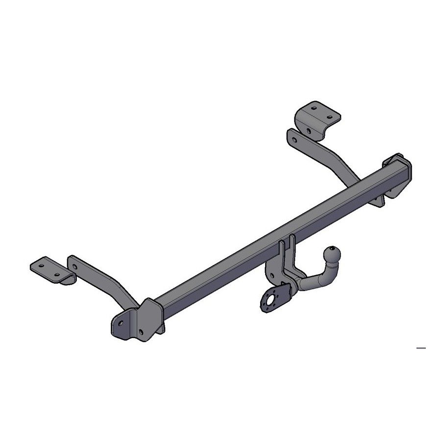 Фаркоп "Трейлер" для Peugeot Partner универсал с 2008 г.в. TEPEE, не подходит на  Aridgen / Citroen Berlingo Multispace легковой (фургон) с откидной задней дверью c 2008 г.в.