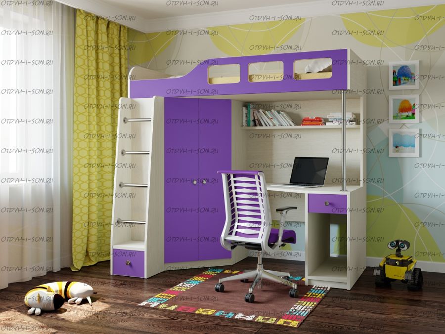 Кровать-чердак Астра-7