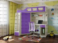 Кровать-чердак Астра-7