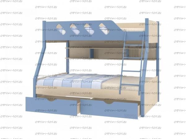Кровать двухъярусная Дельта 20.02