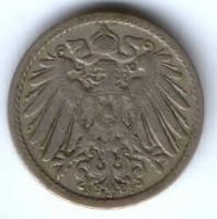 5 пфеннигов 1899 г. F