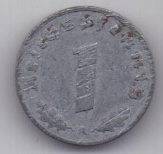 1 пфенниг 1941 г. Германия