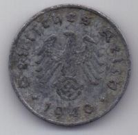 10 пфеннигов 1940 г. A Германия
