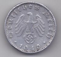 50 пфеннигов 1940 г. В. Германия