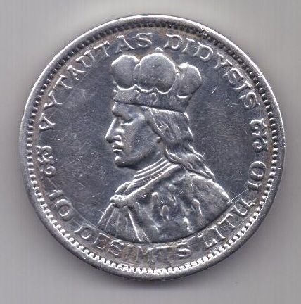 10 лит 1936 г. Литва