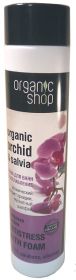 ORGANIC  SHOP. ПЕНА  ДЛЯ  ВАНН  "ПУРПУРНАЯ  ОРХИДЕЯ"  (РАССЛАБЛЕНИЕ)  500 МЛ.
