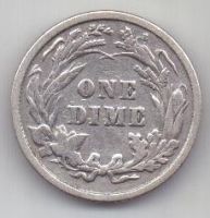 1 дайм 1899 г. США