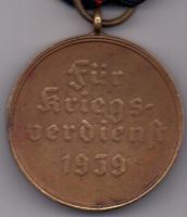 Медаль за военные заслуги 1939 г. Германия
