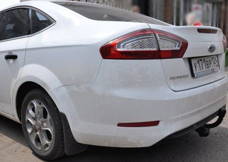 Фаркоп Фаркоп на Ford Mondeo седан 2007/3-2015 без выреза в бампере. Тип шара: A. Нагрузки: 1200/50 кг (без электрики в комплекте)