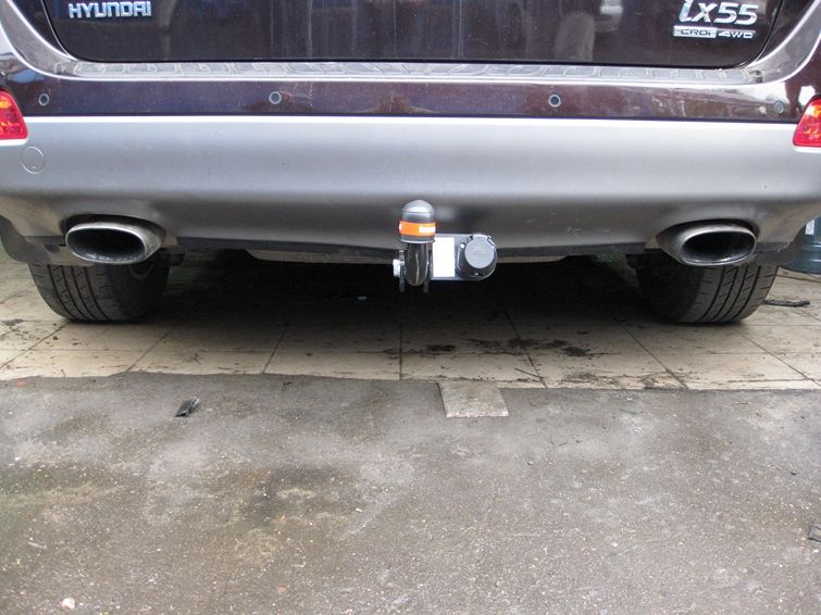 Фаркоп BOSAL-ORIS Hyundai ix55 2006-2012. Необходима подрезка бампера. Тип шара: A. Нагрузки 1500/75 кг - 4246-A Bosal