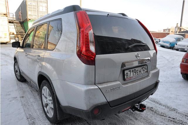 Фаркоп BOSAL-ORIS Nissan X-Trail T31 2007/7-2015 без выреза в бампере. Тип шара: A. Нагрузки: 1500/75 кг - 4371-A Bosal