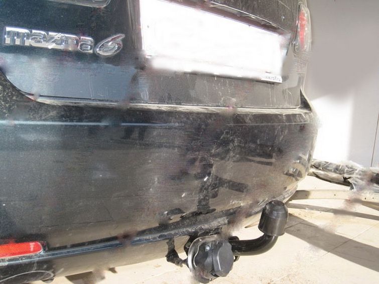 Фаркоп BOSAL-ORIS 6 Mazda 6 хетчбек/седан 2002/6-2008 необходима подрезка бампера. Тип шара: A. Нагрузки: 1500/75 кг - 4522-A Bosal