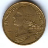10 сантимов 1964 г. Франция
