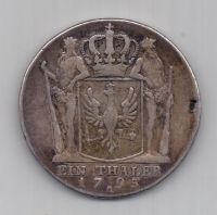 1 талер 1795 г. Пруссия. Германия