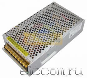 Источник питания 220V AC/12V DC, 25A, 300W с разъёмами под винт, без влагозащиты (IP23)