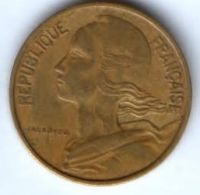 10 сантимов 1963 г. Франция