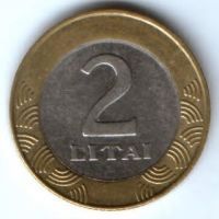 2 лита 2008 г. Литва
