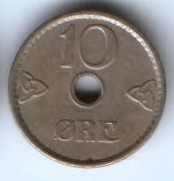 10 эре 1941 г. Норвегия