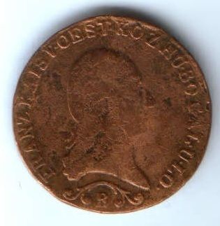 1 крейцер 1812 г. Австрия