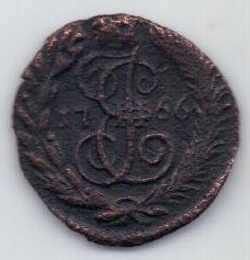 полушка 1766 г.