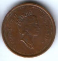 1 цент 1997 г. Канада