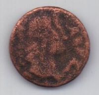 1 солид 1665 г. Литва. Польша
