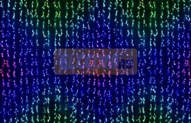 Гирлянда "LED - RGB Умный дождь", 3,2x3 м, 4 секции*8 нитей, 512 RGB светодиодов, IP65, 12V