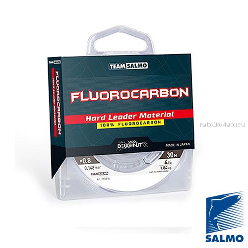 Леска монофильная Team Salmo FLUOROCARBON Hard 30м