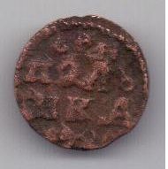 полушка 1720 г.