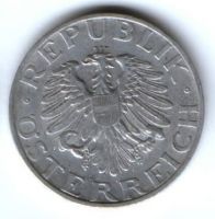 2 шиллинга 1947 г. Австрия